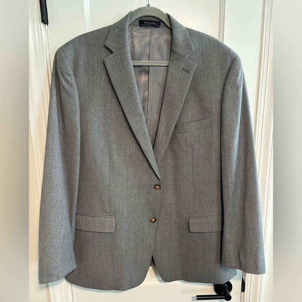 Lauren Ralph Lauren Men's Classic-Fit Wool Stretch Suit - 46R, 40x30